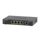 NETGEAR Коммутатор GS305EP 4xGE PoE+(63Вт), 1xGE, управляемый (GS305EP-100PES)