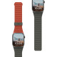 UAG Pathfinder strap for Apple Ultra 2/Ultra-49-45-44-42mm, Olive/Rust