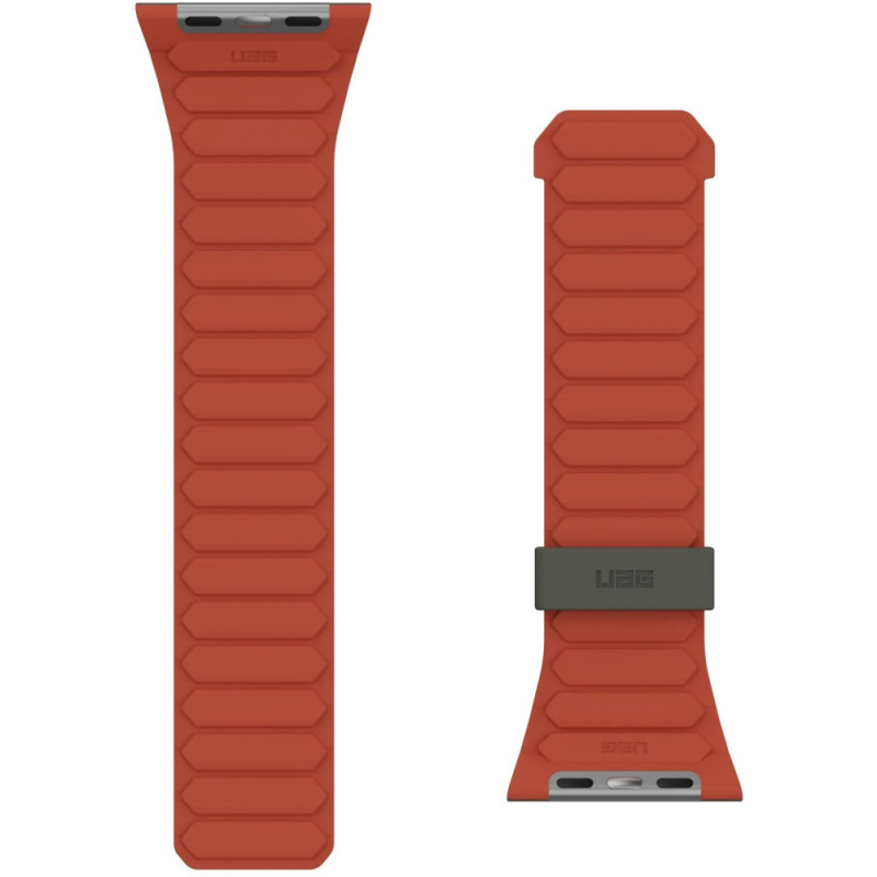 UAG Pathfinder strap for Apple Ultra 2/Ultra-49-45-44-42mm, Olive/Rust
