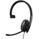 Sennheiser mono On-Ear ADAPT 135T USB II Headset, 3.5mm/USB, unidirectional, Microsoft Teams certified, 1.8m, Black (1000900)