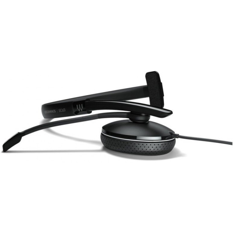 Sennheiser mono On-Ear ADAPT 135T USB II Headset, 3.5mm/USB, unidirectional, Microsoft Teams certified, 1.8m, Black (1000900)