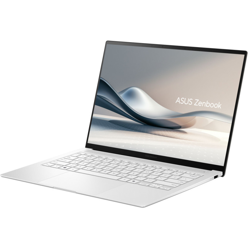 ASUS Ноутбук Zenbook S 14 UX5406SA-PV037W 14" 3K OLED, Intel Ultra 5 226V, 16GB, F512GB, UMA, Win11, Білий (90NB14F2-M001B0)