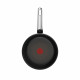 Tefal Frypan Tefal Excellence Fusion, 24 cm, aluminum, stainless steel, bakelite, black (G3380402)