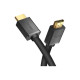 Кабель мультимедийный HDMI M to HDMI M 1.5m HD104 black Ugreen (60820)