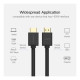 Кабель мультимедийный HDMI M to HDMI M 1.5m HD104 black Ugreen (60820)