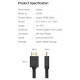 Кабель мультимедийный HDMI M to HDMI M 1.5m HD104 black Ugreen (60820)