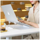 Подставка для ноутбука Ugreen LP230 Foldable Desktop Laptop Stand Silver (80348)