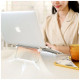 Подставка для ноутбука Ugreen LP230 Foldable Desktop Laptop Stand Silver (80348)