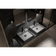 Deante Washbasin tap Silia, spout lenght - 110mm, non-swivel, 1-handle, black (BQS_N20M)