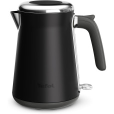 Tefal Tefal Collection electric kettle Loft, 1.7L, Strix, steel, black (KI6668E0)