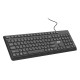 2E Клавіатура мембранна KS405 104key, USB-A, EN/UK, чорний (2E-KS405UBK_UA)