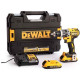 DeWALT Аккумуляторный шуруповерт-дрель XR Li-Ion 18 В, аккумулятор 2×2 А·ч, 70 Нм, 550–2000 об/мин, чехол, вес 1,2 кг (DCD796D2)