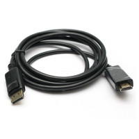 Кабель мультимедийный DisplayPort M to HDMI M 1.8m PowerPlant (KD00AS1237)