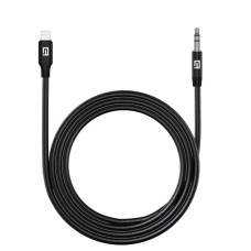 Кабель мультимедийный Lightning to 3.5mm M 1.0m black Armorstandart (ARM76889)