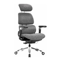 Крісло ігрове GT Racer X-819 Gray (X-819 Fabric Wood Gray)