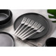 ARDESTO Table forks set Black Mars Zenith, 6pcs, stainless steel (AR0706ZF)