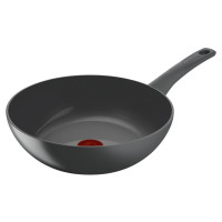 Tefal Сковорода ВОК Renewal, 28см, алюміній, бакеліт, сірий (C4261943)