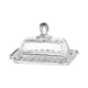 ARDESTO Butter dish 14х9 cm, glass (AR2602BD)