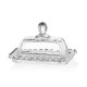 ARDESTO Butter dish 14х9 cm, glass (AR2602BD)