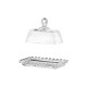 ARDESTO Butter dish 14х9 cm, glass (AR2602BD)
