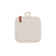 ARDESTO Potholder Oliver, beige, 20x20 cm, 100% cotton (filling batting) (ART04OB)