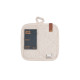ARDESTO Potholder Oliver, beige, 20x20 cm, 100% cotton (filling batting) (ART04OB)