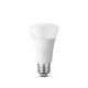 Philips Hue Smart bulb E27, 9W, 2700K, White, ZigBee, Bluetooth, dimming (929001821618)