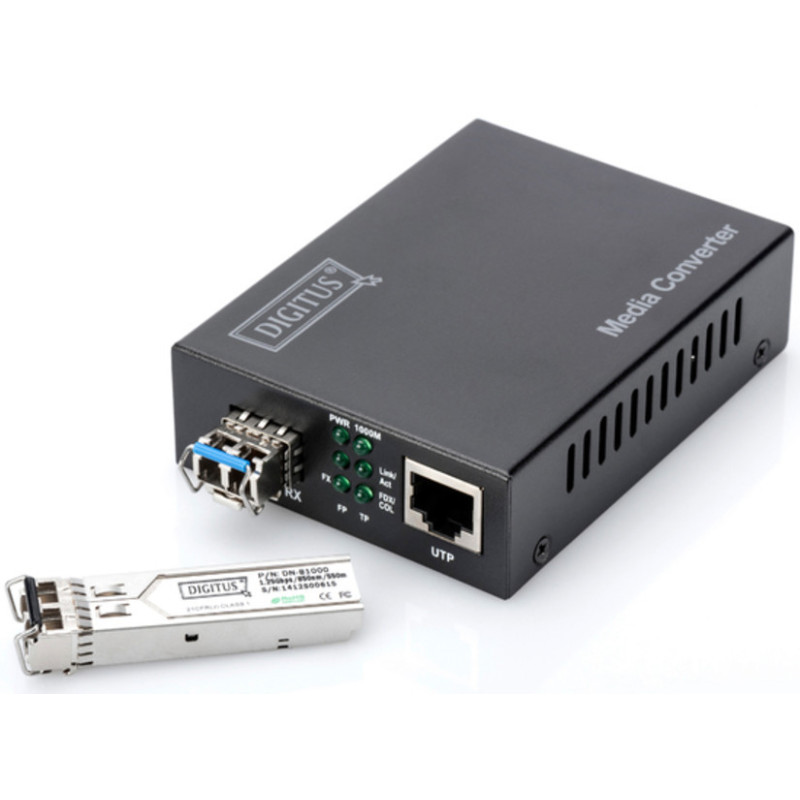 Digitus 1.25 Gbps SFP, 550m, MM, LC Duplex, 1000Base-SX, 850nm (DN-81000)