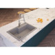Deante Sink tap Gerbera, spout length - 212mm, pull-out, 1-handle, chrome (BGB_072M)