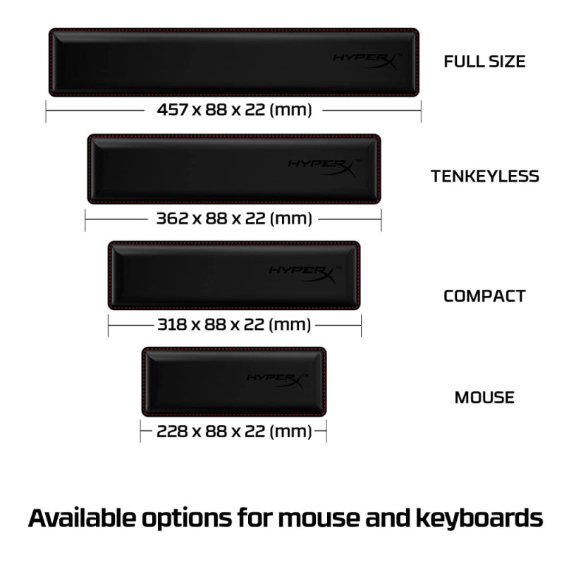 HyperX wrist rest TKL Wrist Rest Ergonomic (4Z7X1AA)