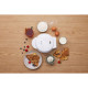 Gorenje multi-maker 700W, 1 plate, teflon, device body-plastic, white (WM701W)