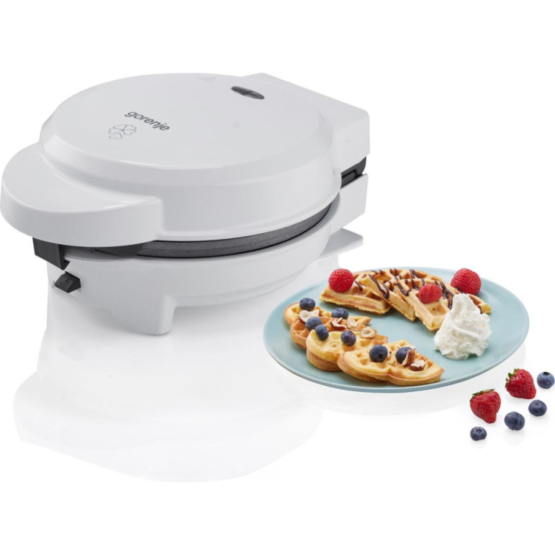 Gorenje multi-maker 700W, 1 plate, teflon, device body-plastic, white (WM701W)