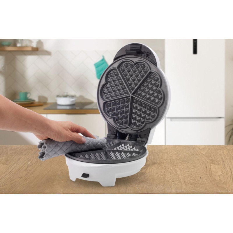 Gorenje multi-maker 700W, 1 plate, teflon, device body-plastic, white (WM701W)
