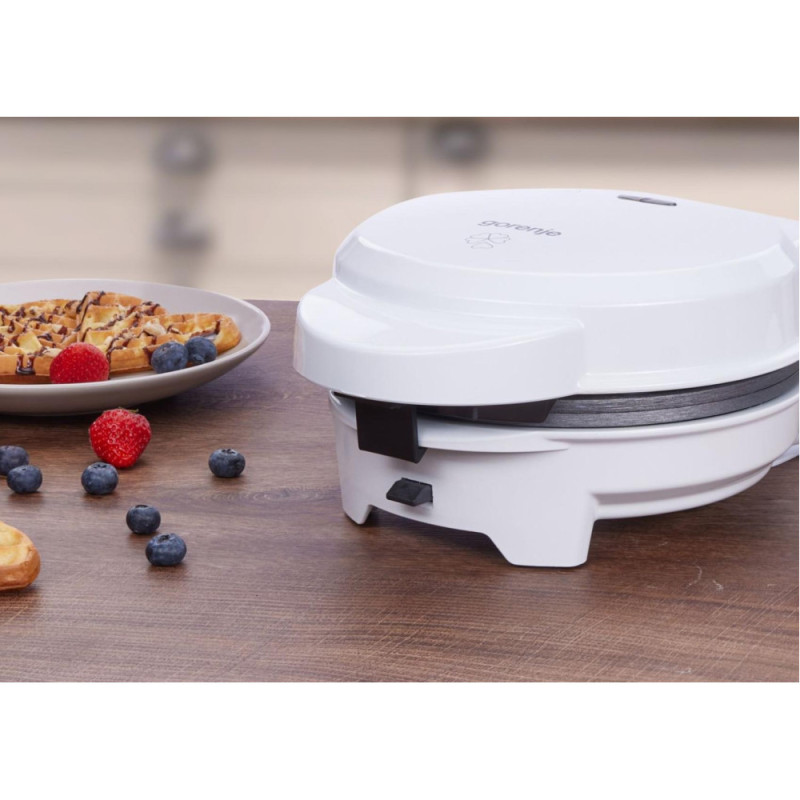 Gorenje multi-maker 700W, 1 plate, teflon, device body-plastic, white (WM701W)