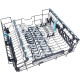 Haier Haier Dishwasher built-in, 16sets, A+++, 60cm, display, invertor, 3 basket, white (XI6B0S3FSB)