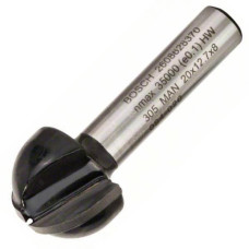 Bosch Фреза галтельна Bosch Professional Std S8 R10 D20 L12.4 (2.608.628.370)