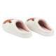 ARDESTO Home shoes Christmas 40/41 size, 100% polyester, sole 100% rubber, white (ART2540DW)