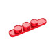 Держатель для кабеля Baseus Peas Cable Clip Red (ACWDJ-09)