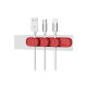 Держатель для кабеля Baseus Peas Cable Clip Red (ACWDJ-09)