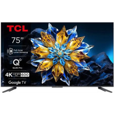 TCL Телевізор 75  QLED Pro 4K 60Hz Smart Google TV Titan ONKYO sound (75C69BPRO)
