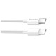 Дата кабель USB-C to USB-C 1.0m 3A 60W white ColorWay (CW-CBPDCC055-WT)