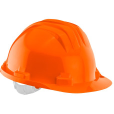 Neo Tools protective helmet, HDPE polypropylene plastic, adjustment buckle, orange (97-205)