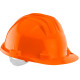 Neo Tools protective helmet, HDPE polypropylene plastic, adjustment buckle, orange (97-205)