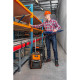 Neo Tools protective helmet, HDPE polypropylene plastic, adjustment buckle, orange (97-205)