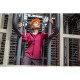 Neo Tools protective helmet, HDPE polypropylene plastic, adjustment buckle, orange (97-205)