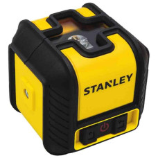 Stanley STHT77498-1 Рівень лазерний кросслайнер  Cubix , червоний, дальність 12м, похибка +/- 0,6 мм/10м