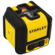 Stanley STHT77498-1 Рівень лазерний кросслайнер  Cubix , червоний, дальність 12м, похибка +/- 0,6 мм/10м