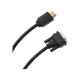 Кабель мультимедийный HDMI M to DVI M 3.0m 4K60Hz 24+1pin HP (DHC-HD05-03M)