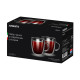 ARDESTO Cup set with double walled handles, 310 ml, H 10.2 cm, 2 pcs, borosilicate glass (AR2631GH)