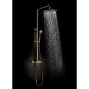 Deante TEMISTO Shower column, with bathtub mixer (NAC_M1QT)